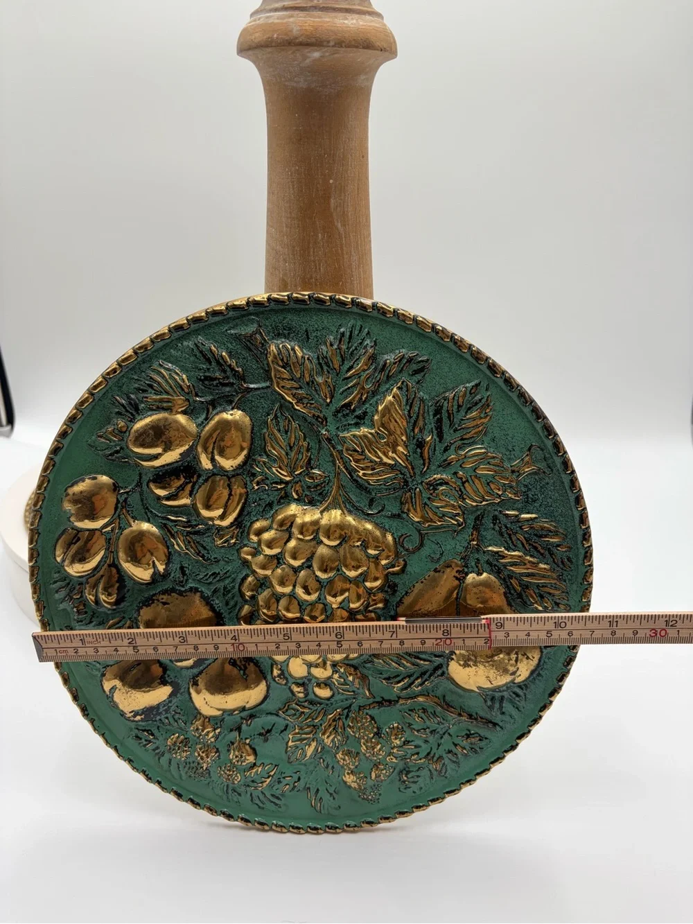 ELPEC England Brass Decorative Wall Plaque - Gold Tone